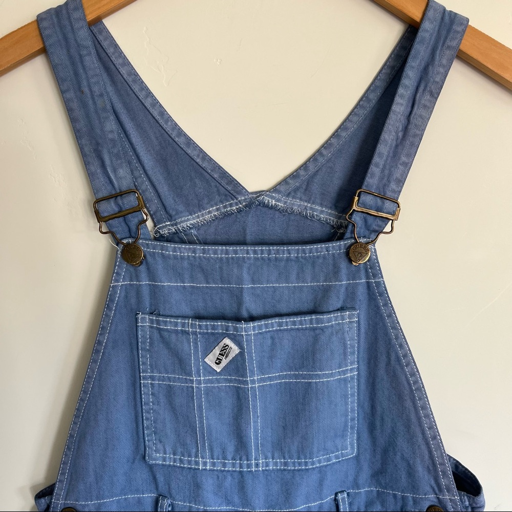 Vintage 1980’s Guess Overall Mini Dress Size 3 - Picture 12 of 13
